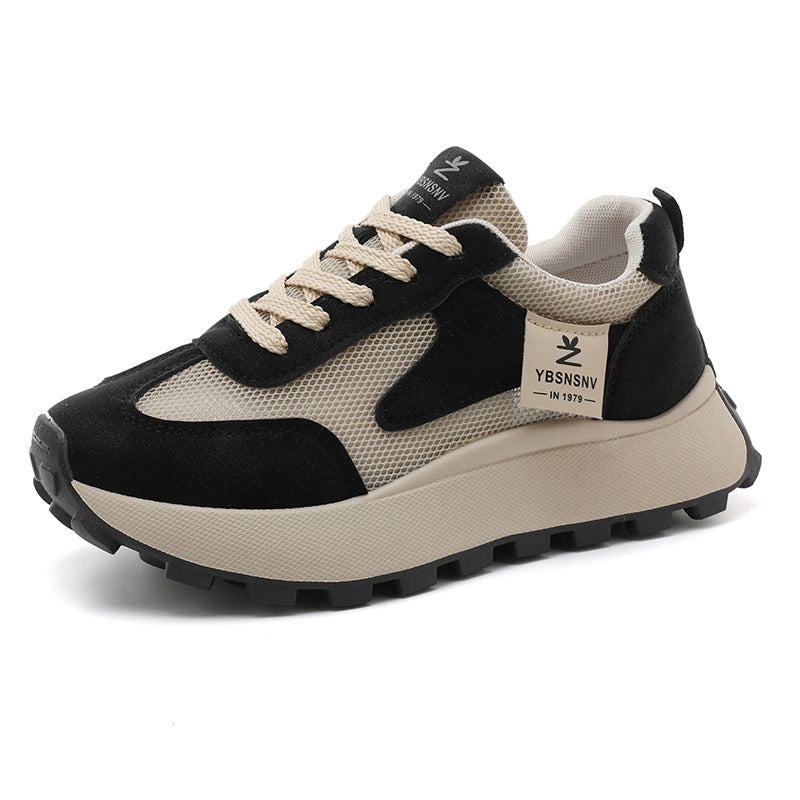 Damen Sportliche Sneakers mit atmungsaktiver Mesh-Oberfläche und dämpfender Laufsohle EB 1771555985