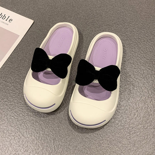 Damen Ballerinas mit elegantem Schleifen-Detail und rutschfester Sohle EB