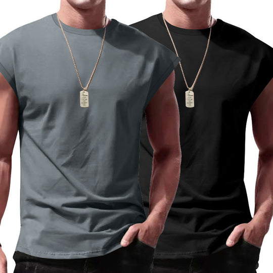 Herren ärmelloses T-Shirt Set EB