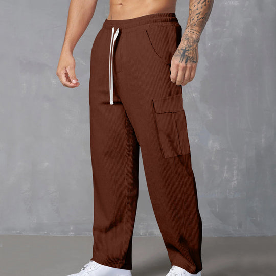 Herren Cargohose mit elastischem Bund und praktischen Taschen EB