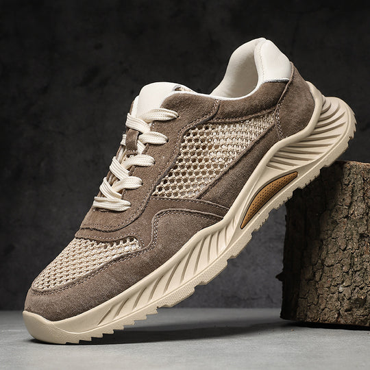 Herren Atmungsaktive Sport-Sneaker mit flexibler Gummisohle und robustem Obermaterial EB