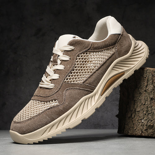 Herren Atmungsaktive Sport-Sneaker mit flexibler Gummisohle und robustem Obermaterial EB