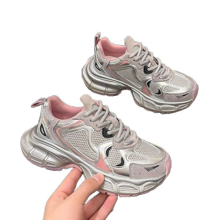 Damen Sportliche Sneakers mit ergonomischer Laufsohle und atmungsaktivem Obermaterial EB
