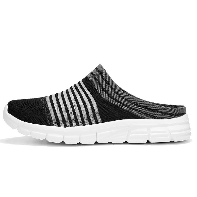 Damen Slip-On Freizeitschuhe mit atmungsaktivem Obermaterial und rutschfester Sohle EB