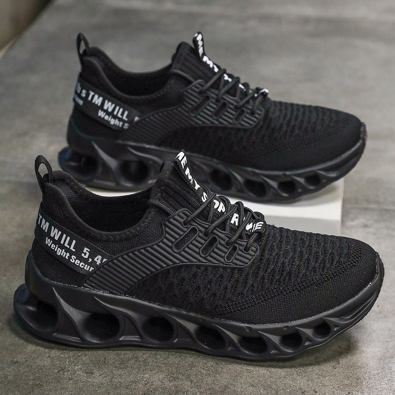 Unisex Performance-Sneaker mit innovativer gelochter Luftsohle und gestricktem Obermaterial EB