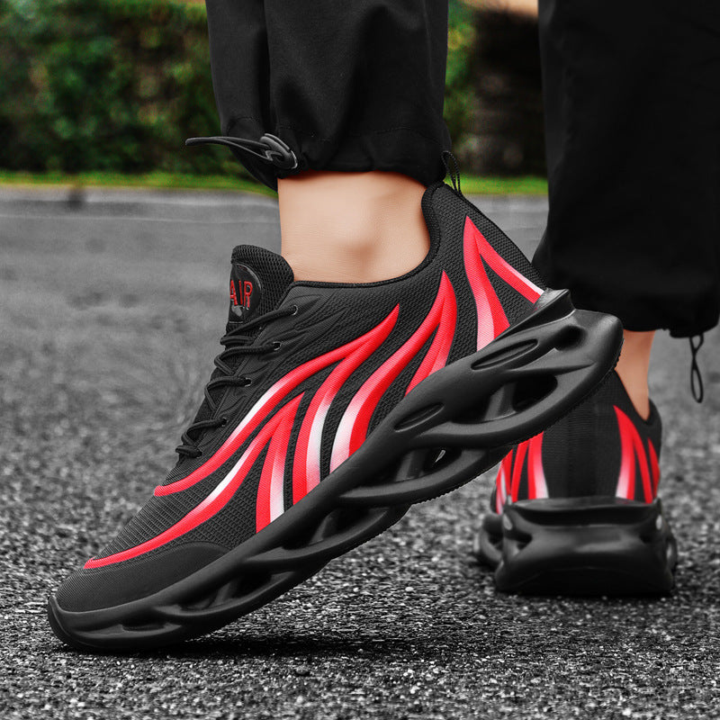 Damen Sportliche Sneakers mit innovativem Dämpfungssystem und atmungsaktiver Mesh-Oberfläche EB