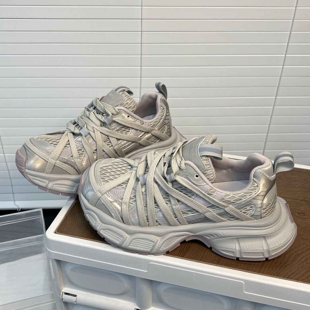 Damen Sportliche Laufschuhe mit innovativem Design und atmungsaktiver Obermaterialstruktur EB
