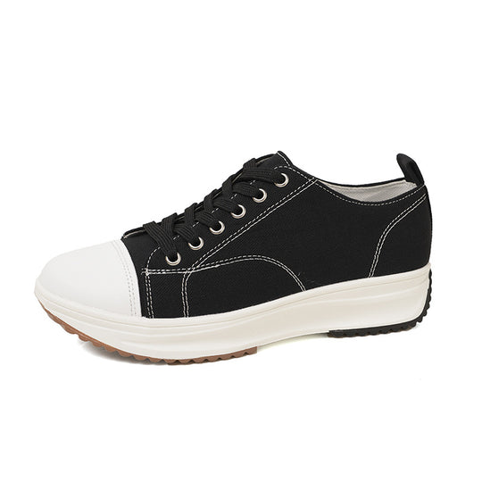Damen Bequeme Sneaker mit eleganter Gummisohle EB