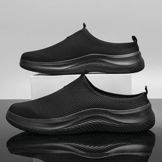 Unisex nan leichter Netzgewebe-Schlupf-Sneaker mit atmungsaktivem Obermaterial, dämpfender EVA-Zwischensohle und rutschfester Profilsohle EB