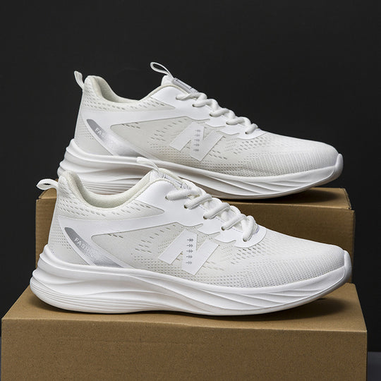 Damen Sportliche Laufschuhe mit atmungsaktiver Mesh-Oberfläche und dämpfender Sohle EB