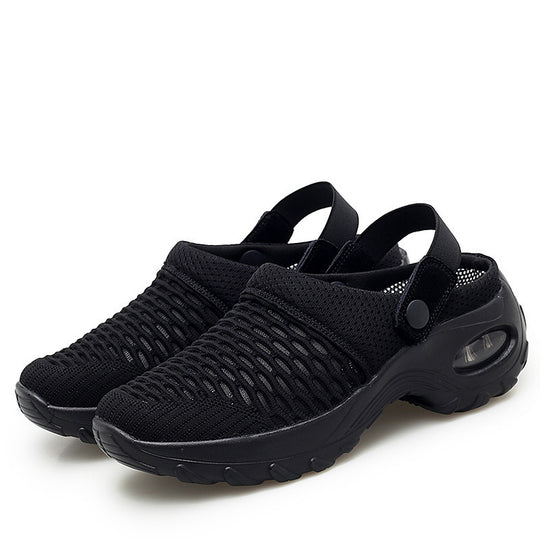 Unisex Atmungsaktive Mesh-Clogs mit verstellbarem Fersenriemen und rutschfester Sohle EB