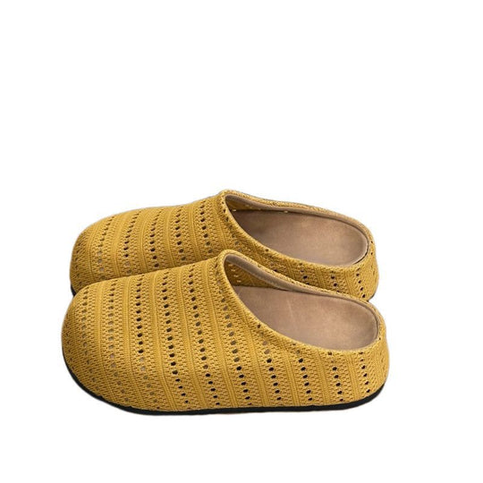 Damen Hausschuhe mit bequemem Riemendesign EB