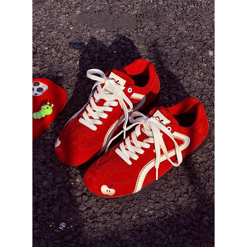Damen sportliche Sneaker mit frischem Design und hochwertigen Materialien EB