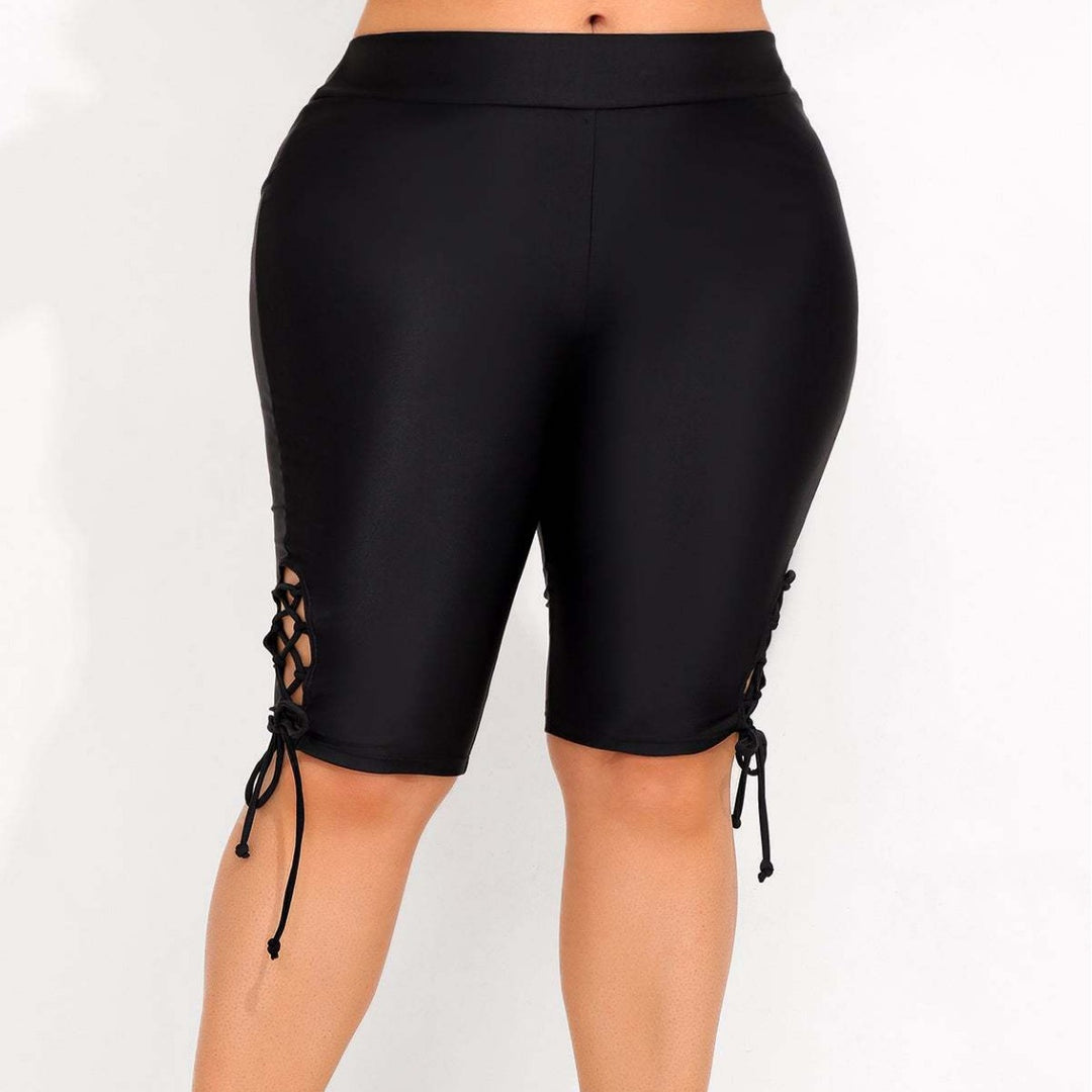 Damen Sportliche Radlerhose mit modischem Schnitt und raffinierten Cut-Outs EB