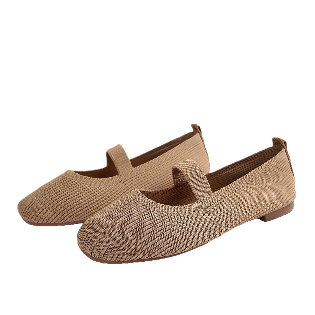 Damen Atmungsaktive und bequeme Mesh-Ballerinas EB