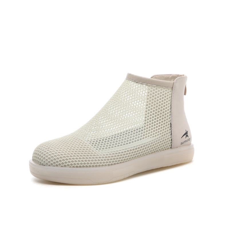 Damen Atmungsaktive Mesh-Stiefeletten mit rutschfester Sohle EB