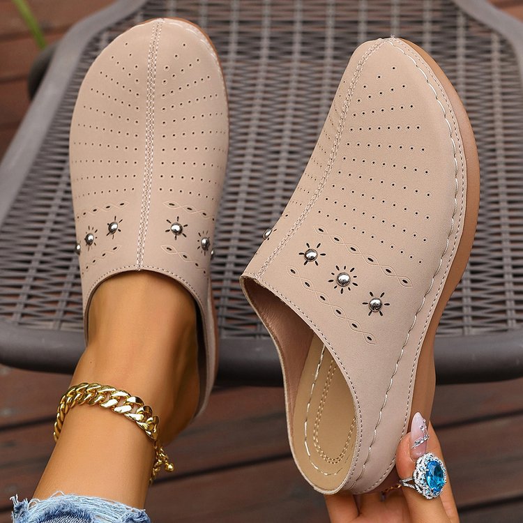 Damen Komfortable und elegante Clogs EB