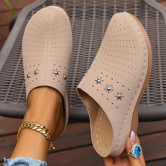 Damen Komfortable und elegante Clogs EB