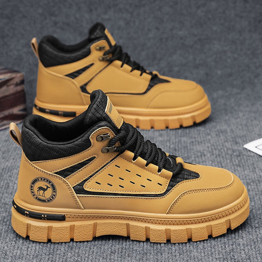 Damen Sportliche High-Top Sneakers mit rutschfester Sohle und verstärktem Knöchel EB