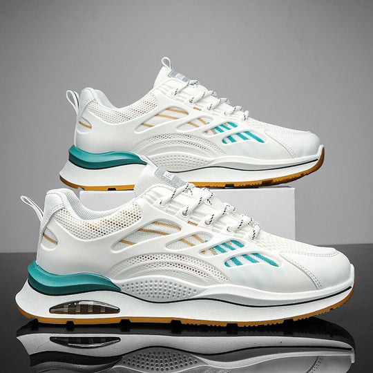 Damen Sportliche Freizeitsneakers mit atmungsaktiver Mesh-Oberfläche und modernem Dämpfungssystem EB