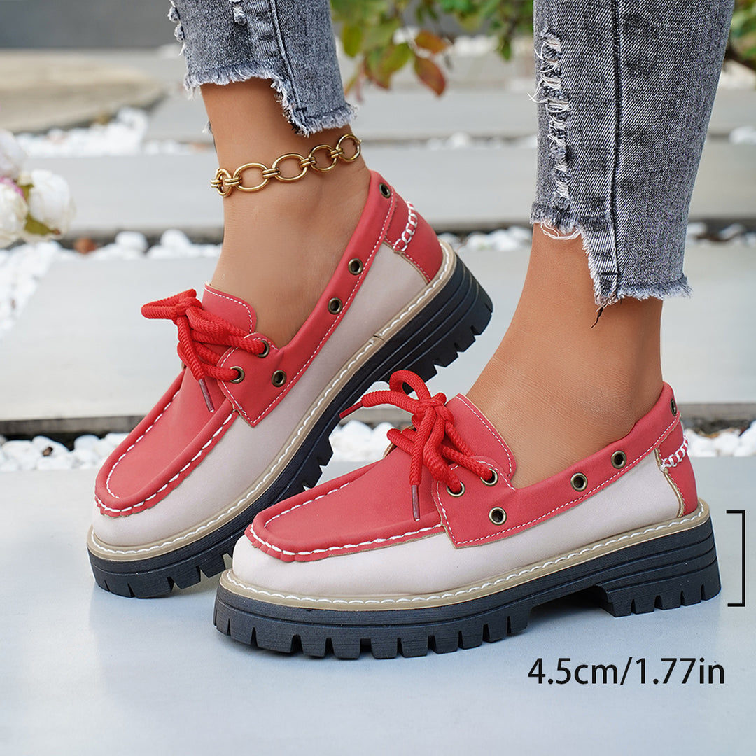 Damen Hybrid-Sneaker mit robustem Profil und modischen Details EB