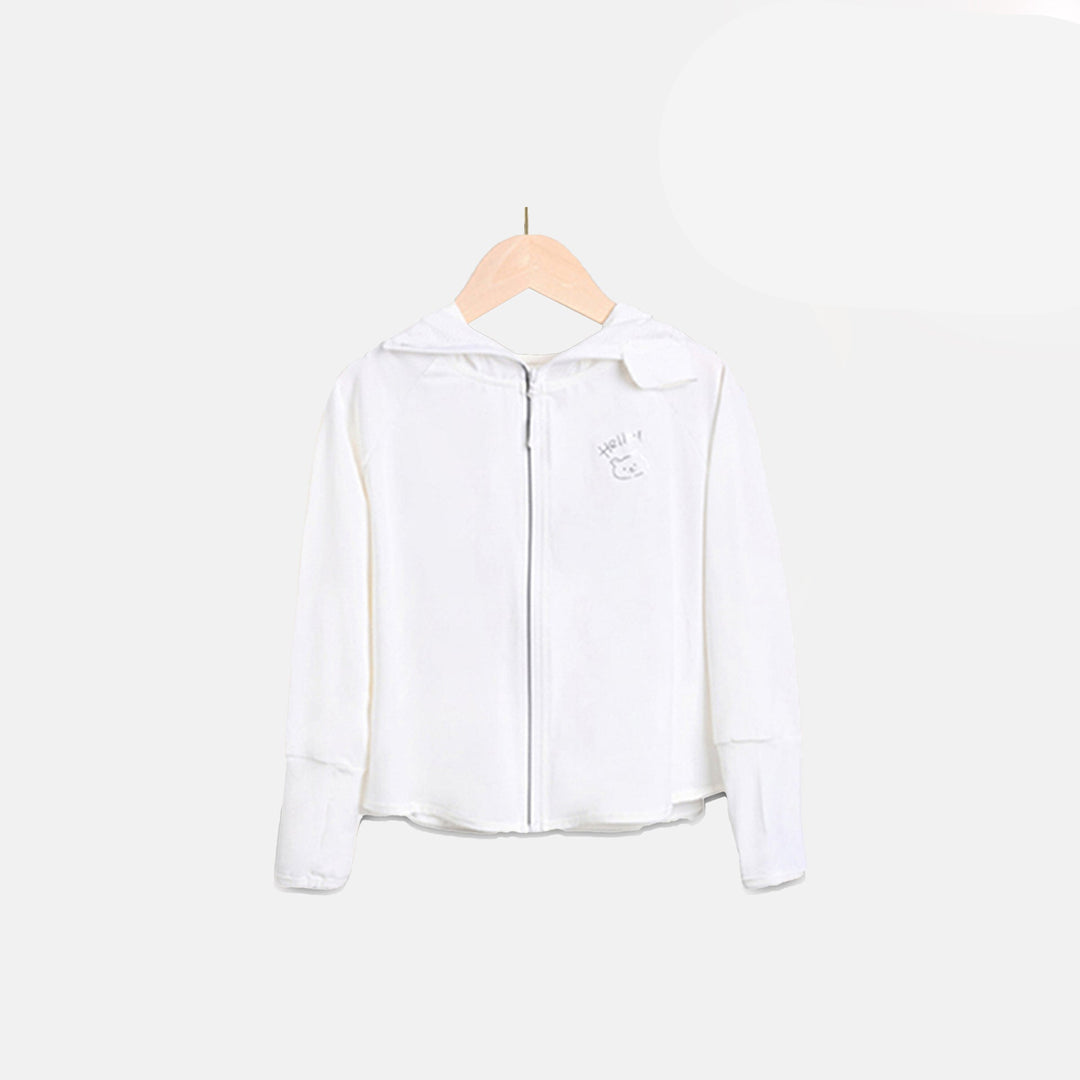 Damen Leichte UV-Schutz Outdoor-Jacke mit Kapuze EB
