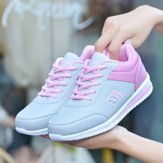 Damen Sportliche Lauf-Sneaker mit atmungsaktiver Mesh-Oberfläche EB