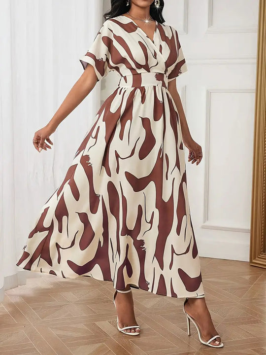 EB | Damenkleid mit bedruckter Taille