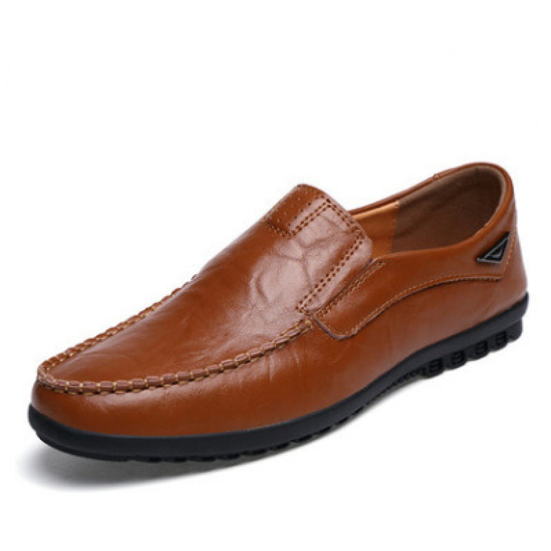 Herren Elegante Mokassins mit elastischem Einstieg und rutschfester Sohle EB