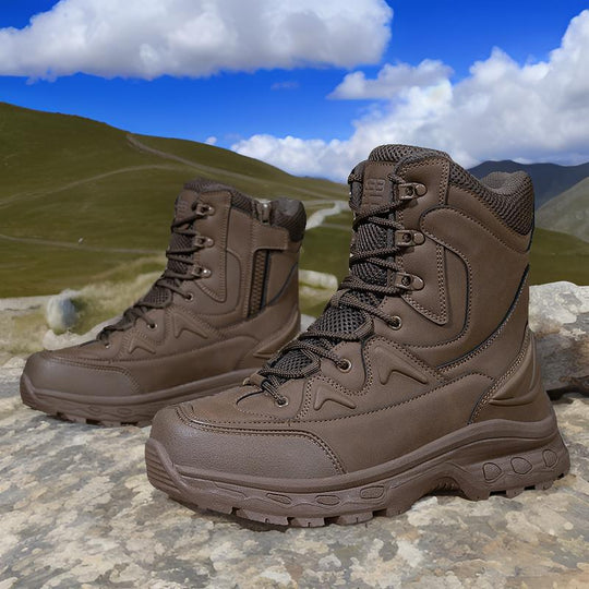 Herren leistungsstarke Tactical Boots mit rutschfester Sohle und atmungsaktiver Konstruktion EB