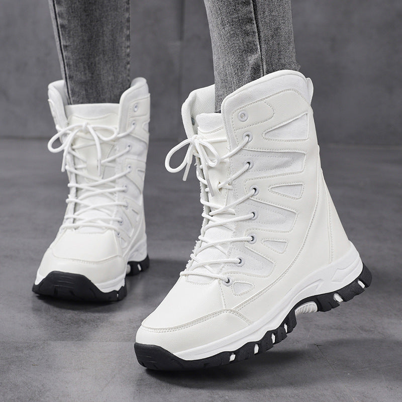 Damen High-Top Outdoor-Schuhe mit rutschfester Sohle und atmungsaktivem Obermaterial EB