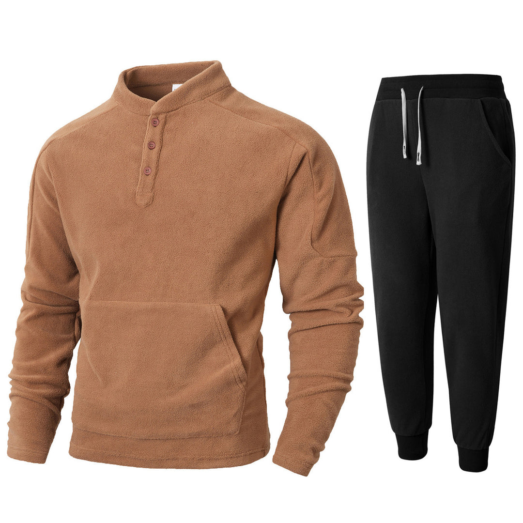 Herren Fleece Freizeitanzug EB