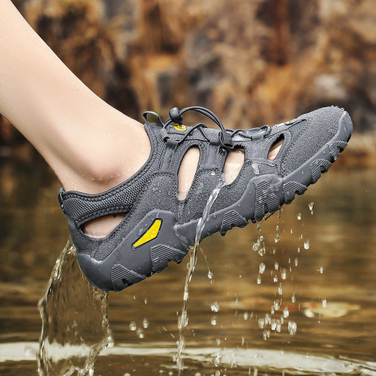 Damen Wasserdichte Outdoor-Sandalen mit rutschfester Sohle und atmungsaktivem Obermaterial EB