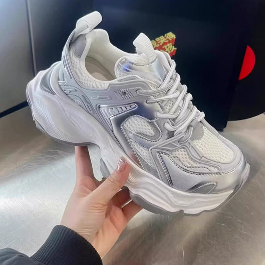 Damen Sportliche Sneakers mit innovativem Dämpfungssystem und atmungsaktiven Materialien EB