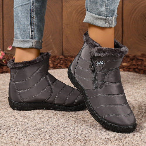 Damen Winterboots mit innerer Isolation und wasserabweisendem Obermaterial EB