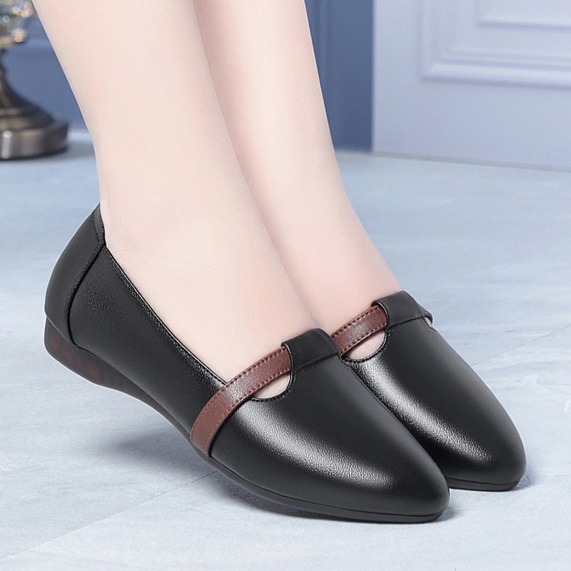 Damen Ballerinas mit elegantem Riemen und komfortablem Fußbett EB