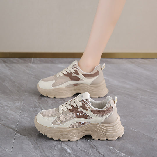 Damen Sportliche Fashion Sneakers mit innovativem Sohlenprofil EB