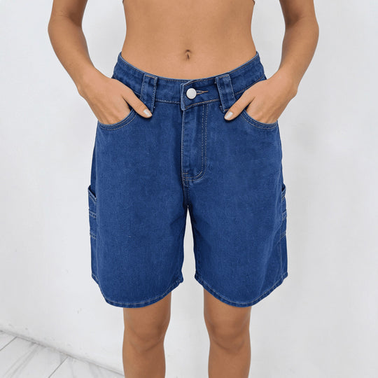 Damen lässige Cargo-Shorts EB