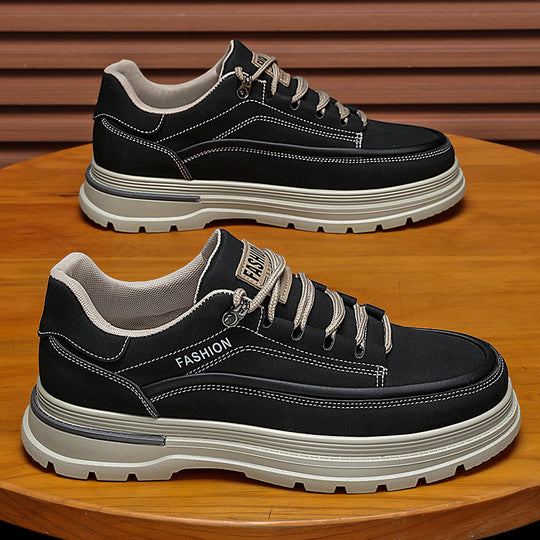 Damen trendige Sneakers mit robustem Obermaterial und einem modernen Look EB