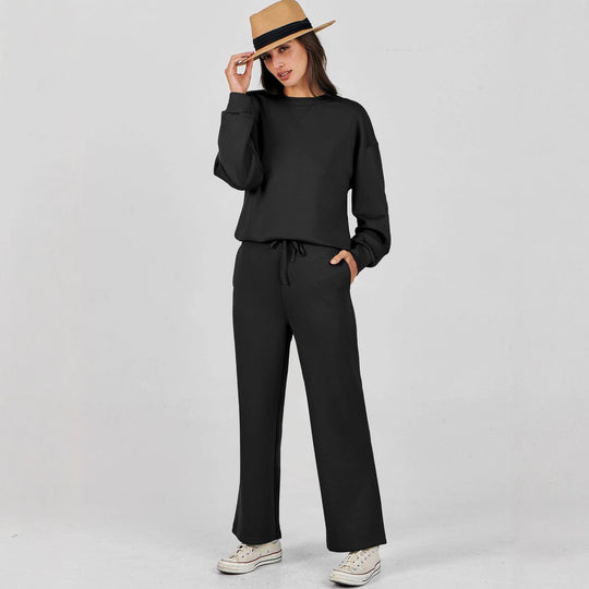 Damen entspannten Komfort Sweatset EB
