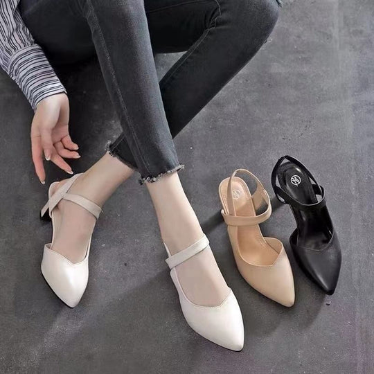Damen Elegante Slingback-Pumps mit komfortablem Schnitt und hochwertiger Riemenelement EB