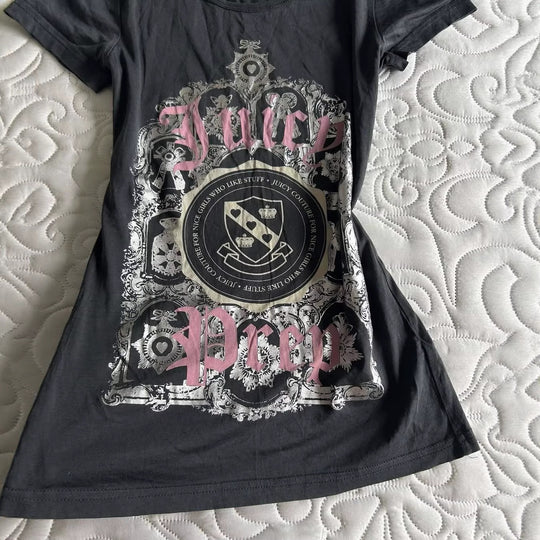 Damen Trendiges Graphic T-Shirt EB