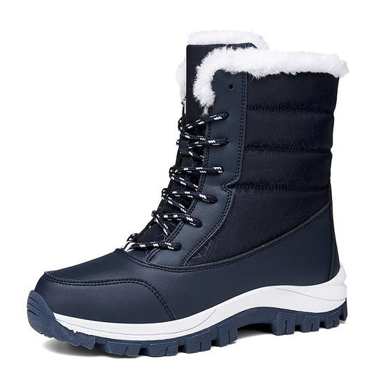 Damen Winterstiefel mit rutschfester Sohle und wärmendem Futter EB