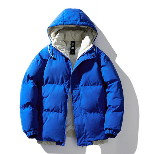 Damen isolierte Winterjacke mit künstlerischem Print und verstellbarem Kapuzensystem EB