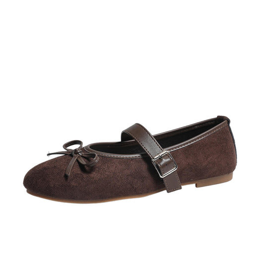 Damen Ballerinas mit verstellbarem Riemendesign und modischem Leopardenmuster EB