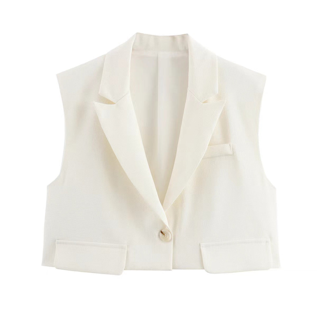 Damen Weite Palazzo-Hose mit eleganter Bundfaltenverarbeitung EB
