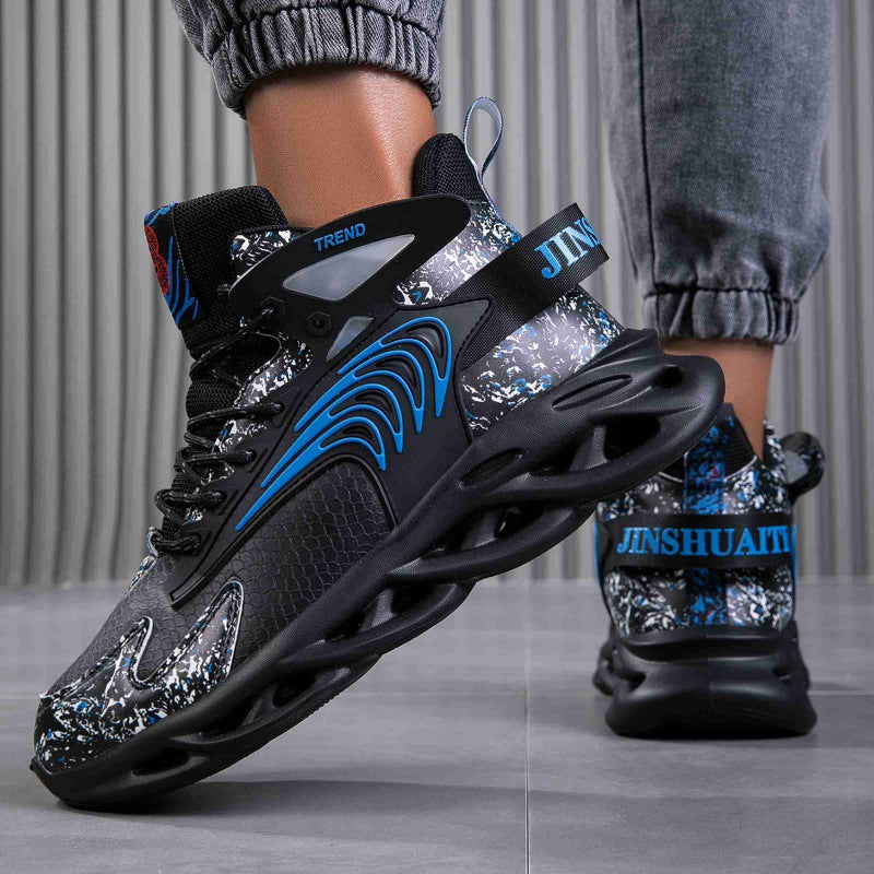 Damen Sportliche High-Top Sneakers mit innovativem Dämpfungssystem und stylishem Design EB