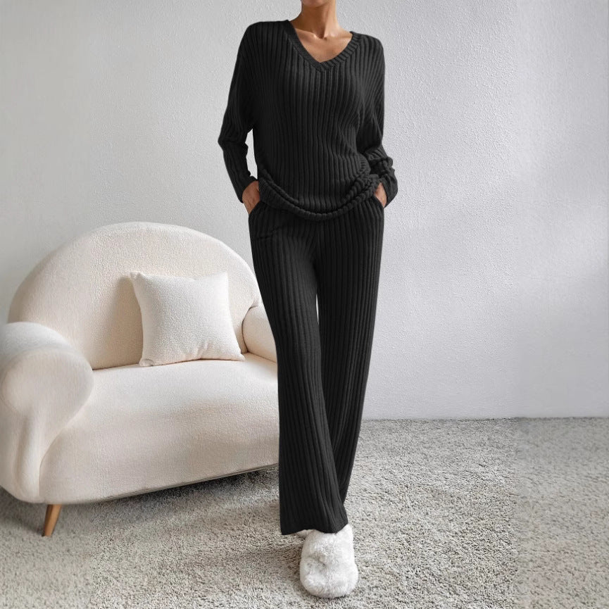 Damen gemütlicher Strickanzug EB