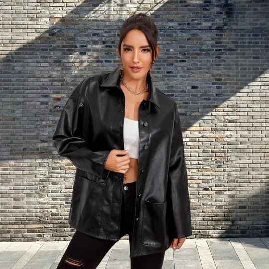 Damen Modische Oversized jacke EB