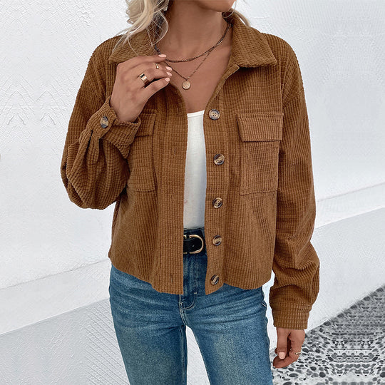 Damen leichte Kordjacke EB